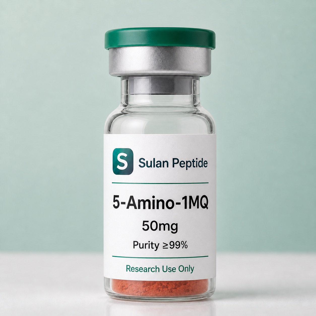 5-Amino-1MQ research-use peptide vial by Sulan Peptide